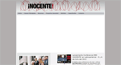 Desktop Screenshot of inocente.zteeo.com